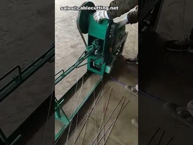 Máquina de Corte de Acero Inoxidable y Enderezadora de Metal | Equipo Industrial