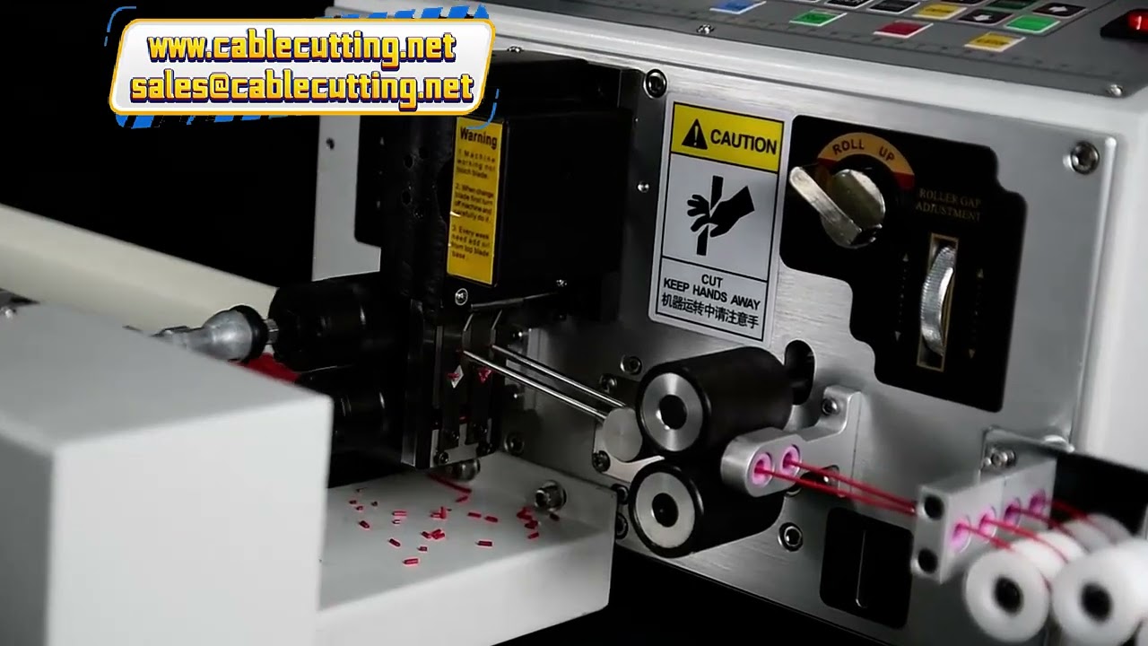 Máquina Pelacables, Cortadora y Trenzadora Automática para Cables - Procesamiento Eficiente