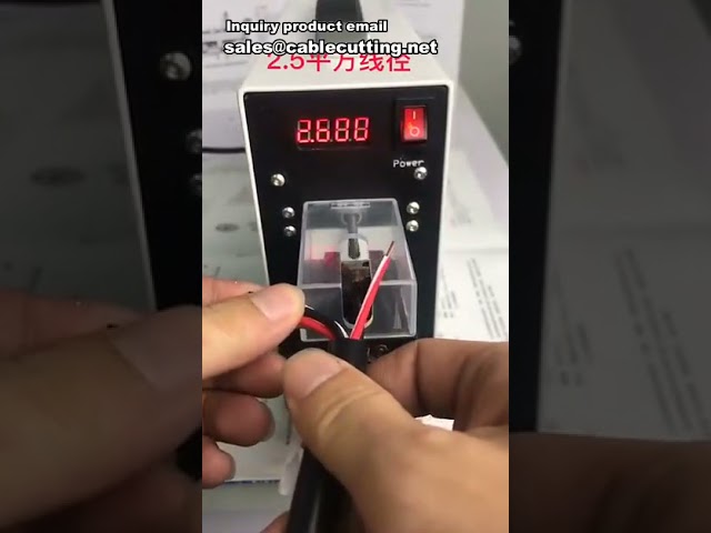 Máquina Pelacables Eléctrica Profesional | Peladora de Cables Industriales