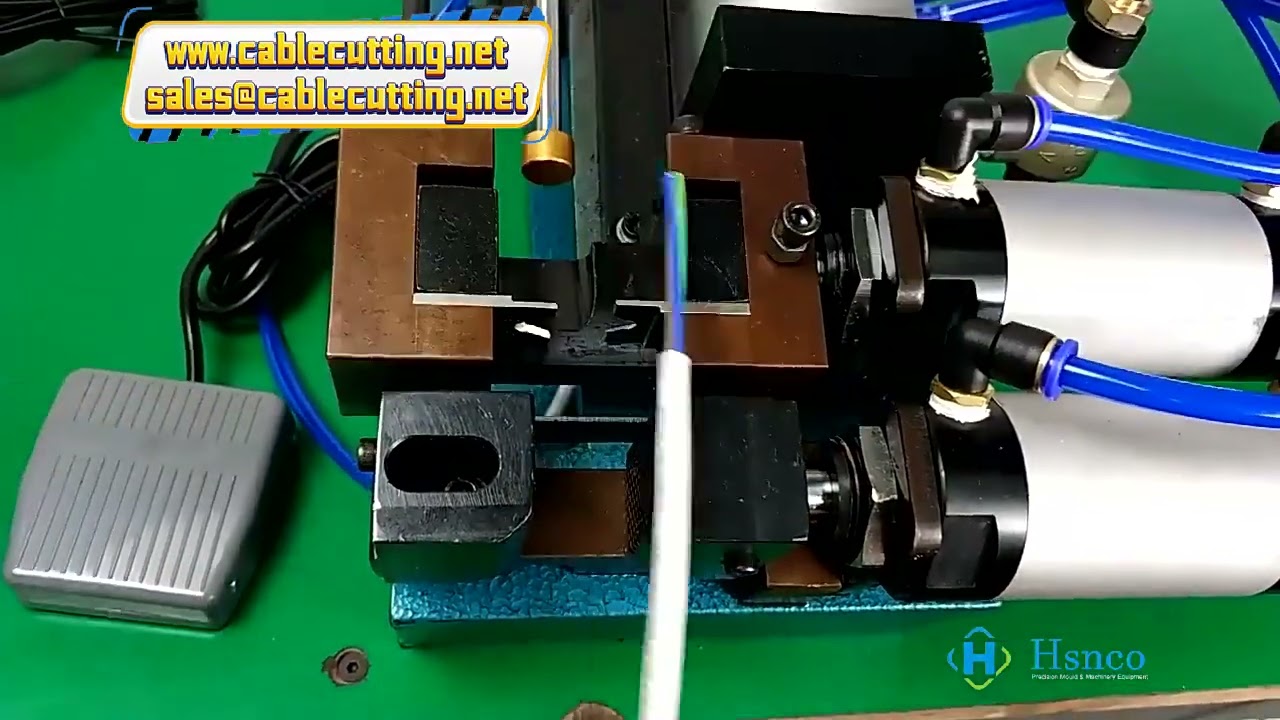 Máquina Peladora de Cables Neumática 315 - Peladora y Cortadora Neumática para Cables de 20mm