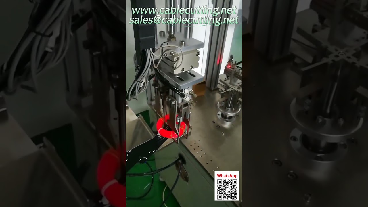 Máquina Automática de Bobinado y Flejado para Línea de Recortes de Tarjetas Colgantes