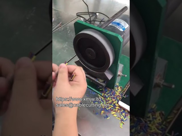 Máquina de pelado y trenzado de cables WPM-01T: Eficiencia en preparación