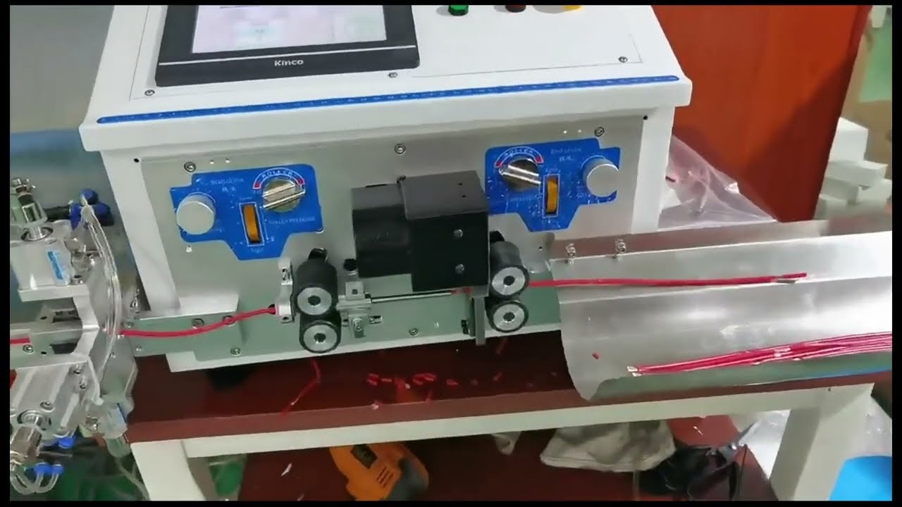 Peladora Automática de Cables Cuadrados - Cortadora y Peladora Industrial de Precisión