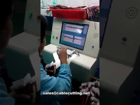 Equipo de prueba de color para arneses de conectores de doble fila WPM-DC20