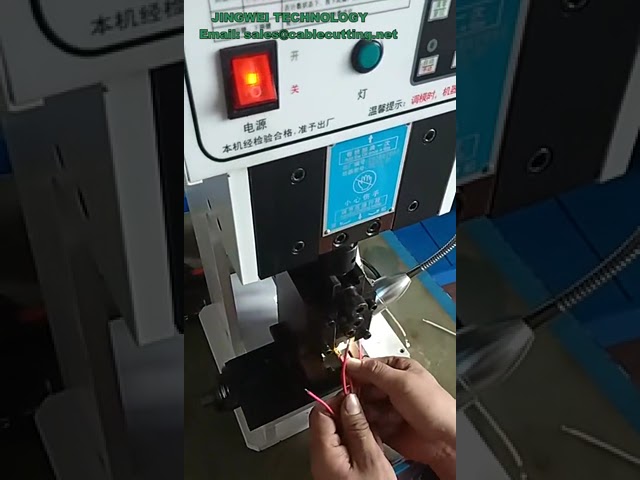 Máquina de Crimpado Semiautomática Ultrasilenciosa 1.5T para Terminales de Cables Eléctricos