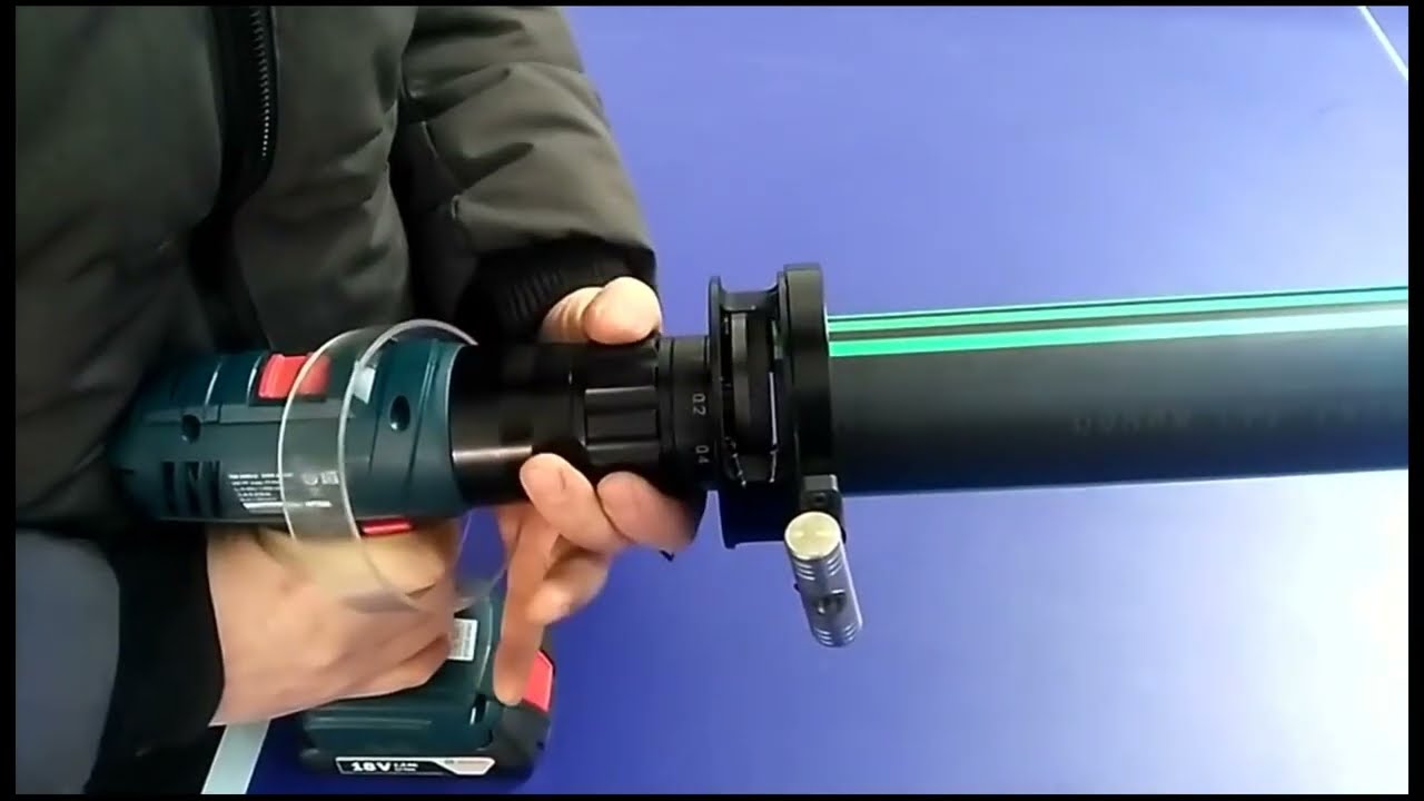 Cortadora planetaria ajustable para tuberías de pared delgada - Máquina de biselado