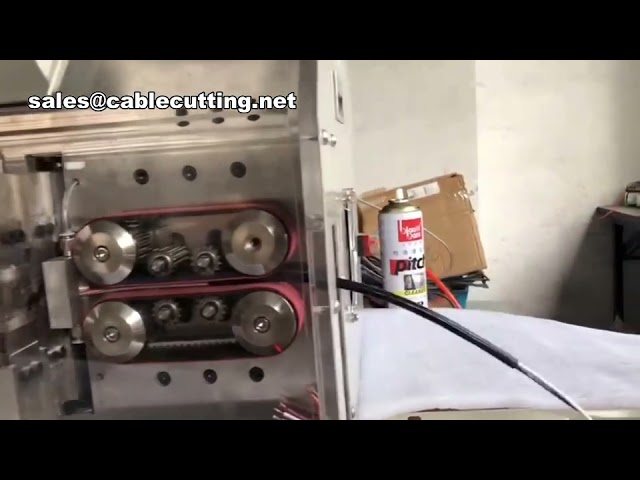 Máquina Peladora y Cortadora de Cables de Cuatro Núcleos, Automática para Múltiples Conductores | Equipo Eléctrico Profesional