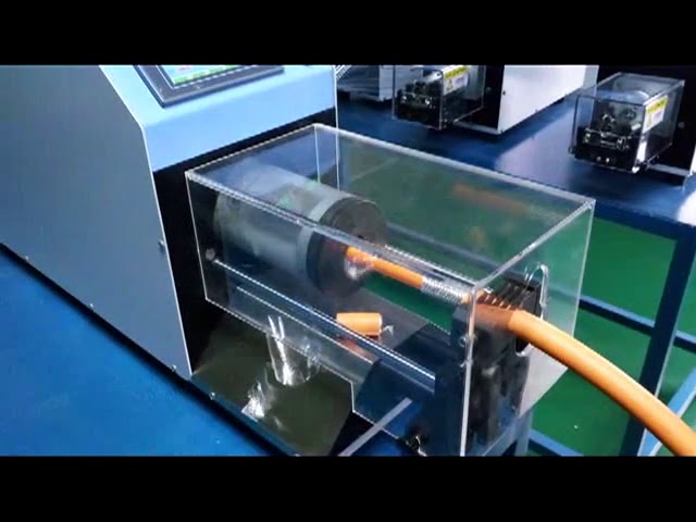 Máquina Peladora de Cable Coaxial Automática | Alta Precisión y Velocidad