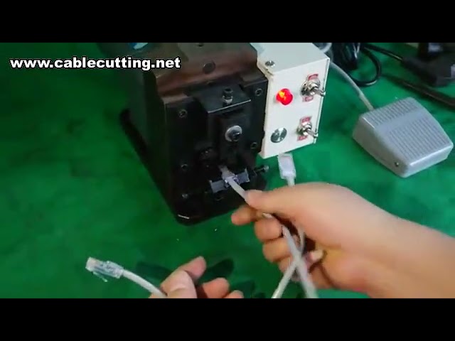 Herramienta Portátil de Crimpado para Terminales de Cable, Cabezales RJ45 y Clavijas