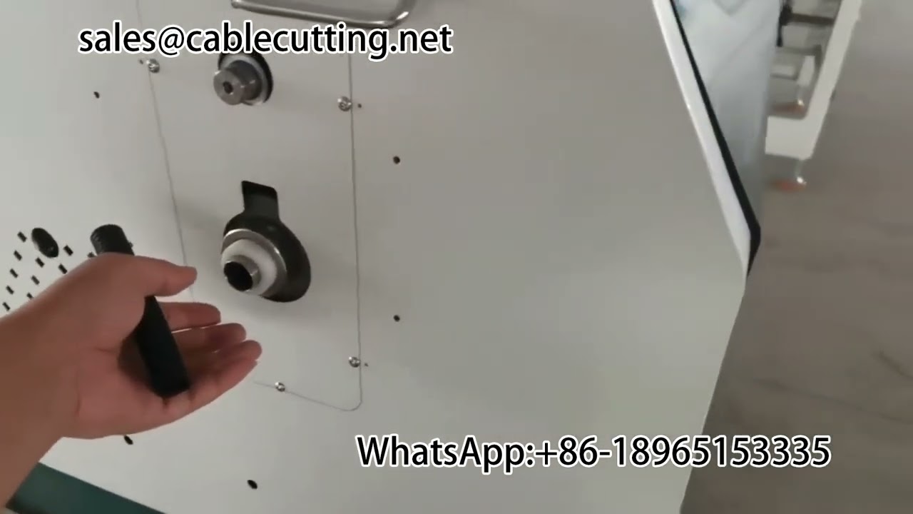 Máquina cortadora de tubos corrugados para arneses | Equipo de corte de precisión