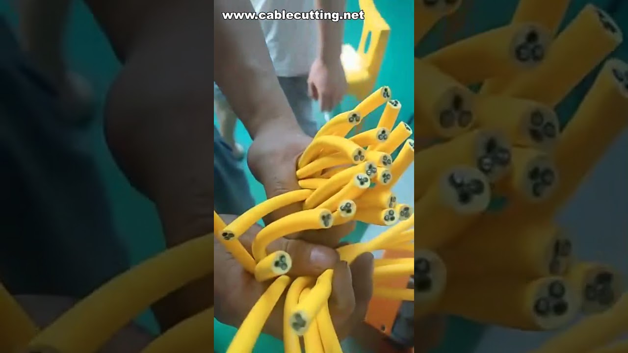 Máquina de Corte Neumático para Cables, Cortadora Industrial de Cables Grandes