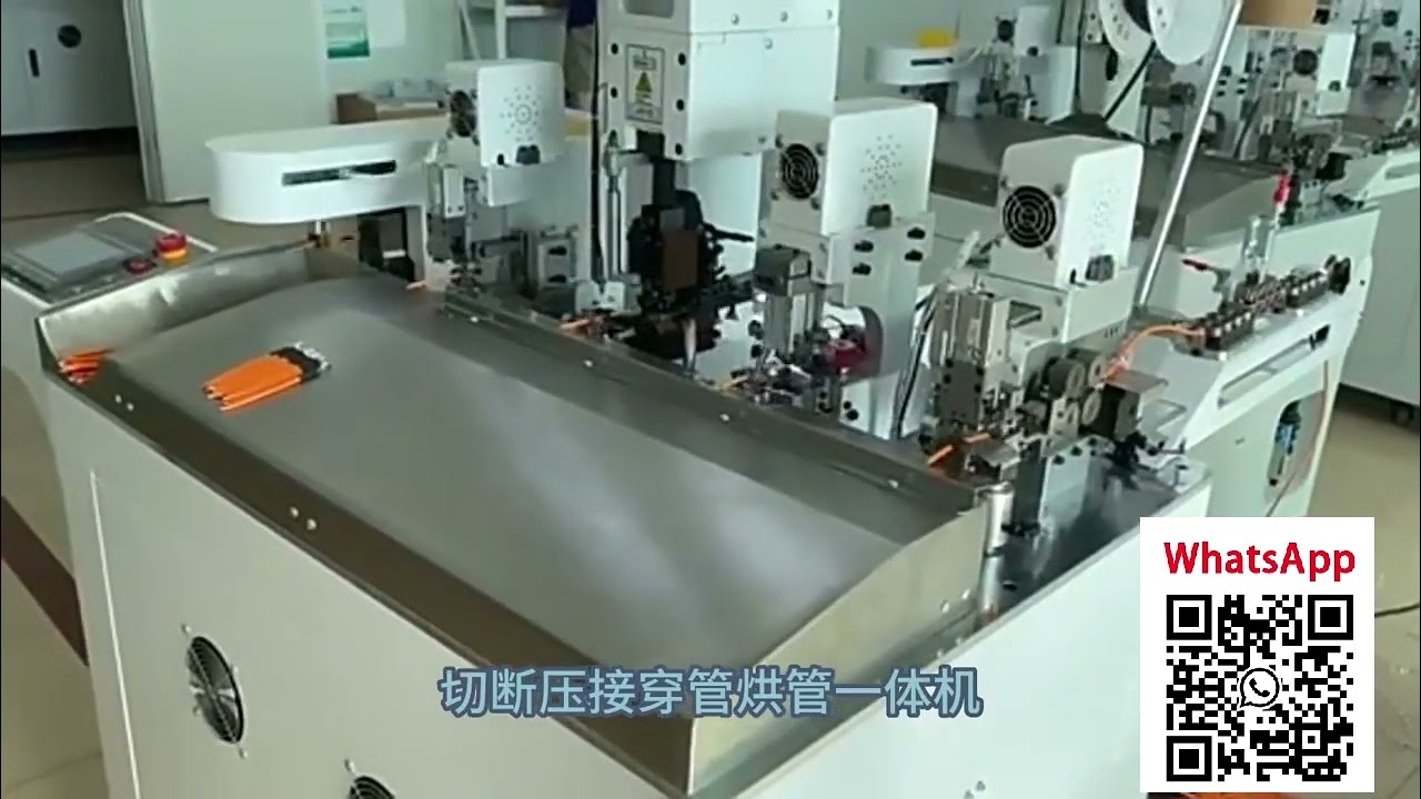 Máquina de Inserción Automática de Tubos para Cables