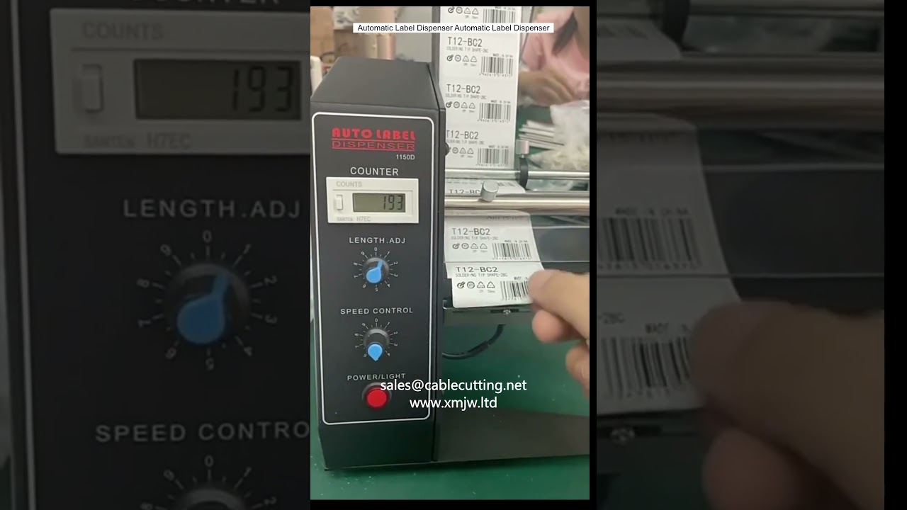 Dispensador Automático de Etiquetas – Alta Precisión y Velocidad para Envasado