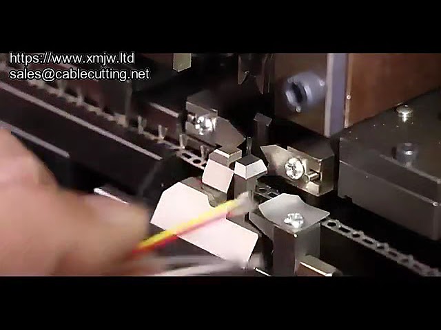Máquina Automática de Corte, Pelado y Crimpado de Terminales para Cables