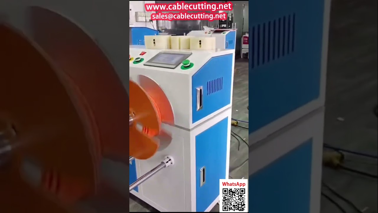 Máquina de Bobinado de Cables con Contador de Metraje