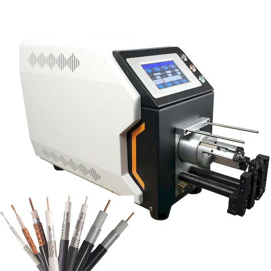 Máquina Peladora de Cable Coaxial WPM-6806N